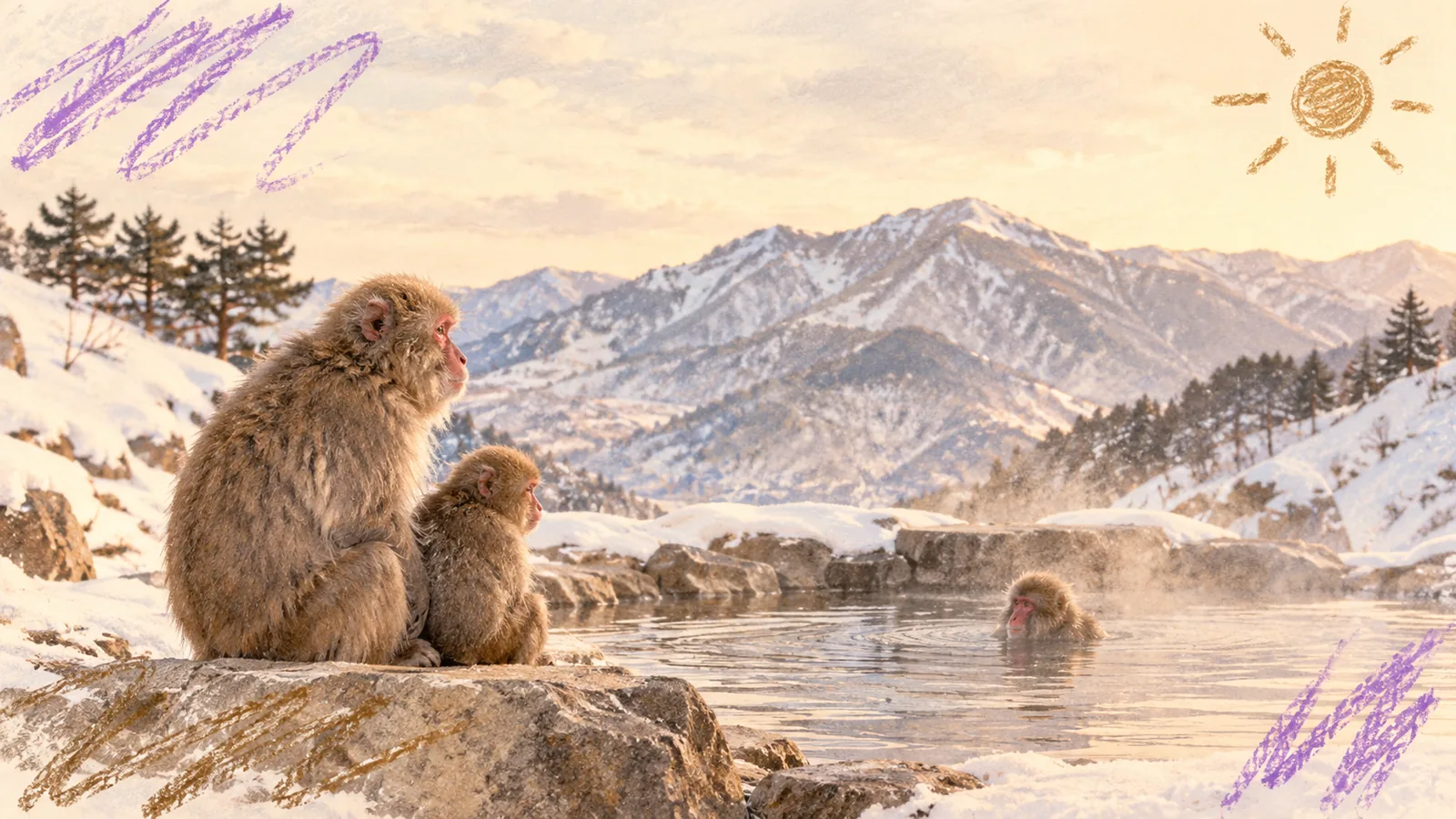 Jigokudani-Schneeaffenpark