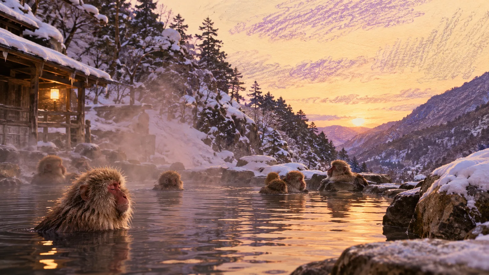 Jigokudani-Schneeaffenpark